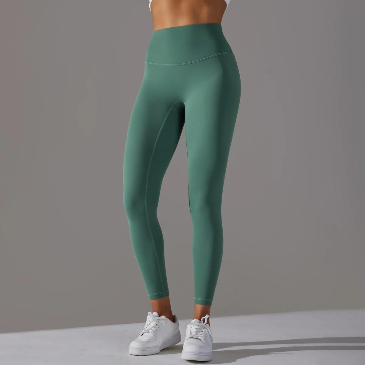 Leggings yoga femme taille haute - Respirants pour fitness, running et cyclisme été