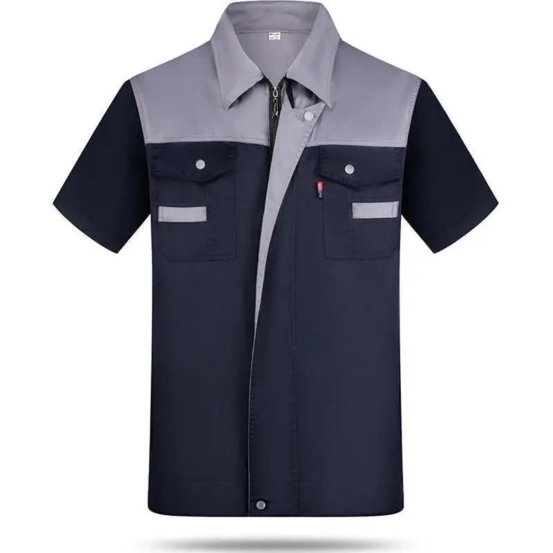 Vêtements de travail pour hommes, résistants à l'usure et aux taches, pour usine, atelier, chantier,