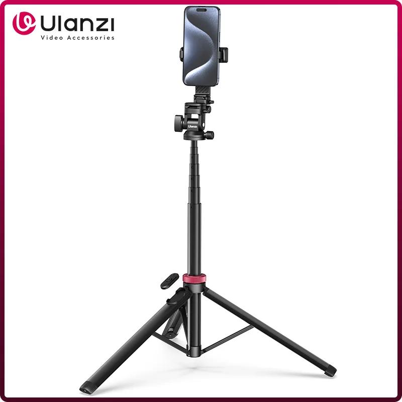 Ulanzi MT-78 1.85M trépied à dégagement rapide avec support de téléphone à distance support de chaus