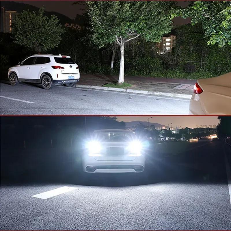Feu de recul LED sans erreur, 2 pièces, feu de secours T20 7440 W21W pour Volkswagen VW Golf 6 MK6 5