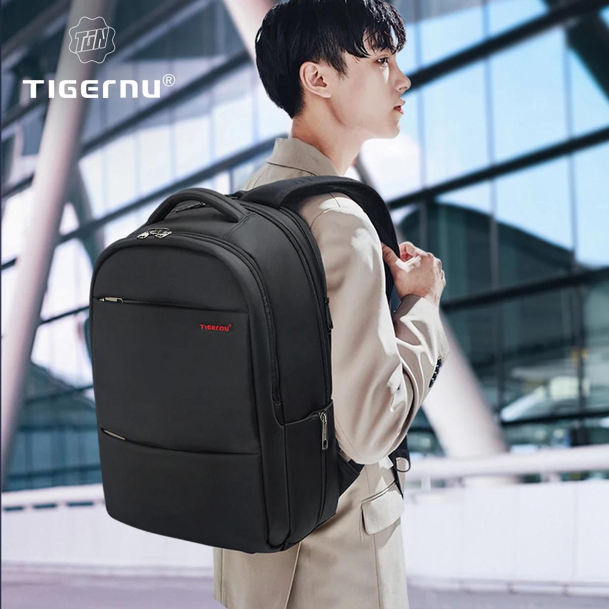 Tigernu hommes sac à dos 15 17 19 pouces sac à dos pour ordinateur portable pour hommes pour femmes 