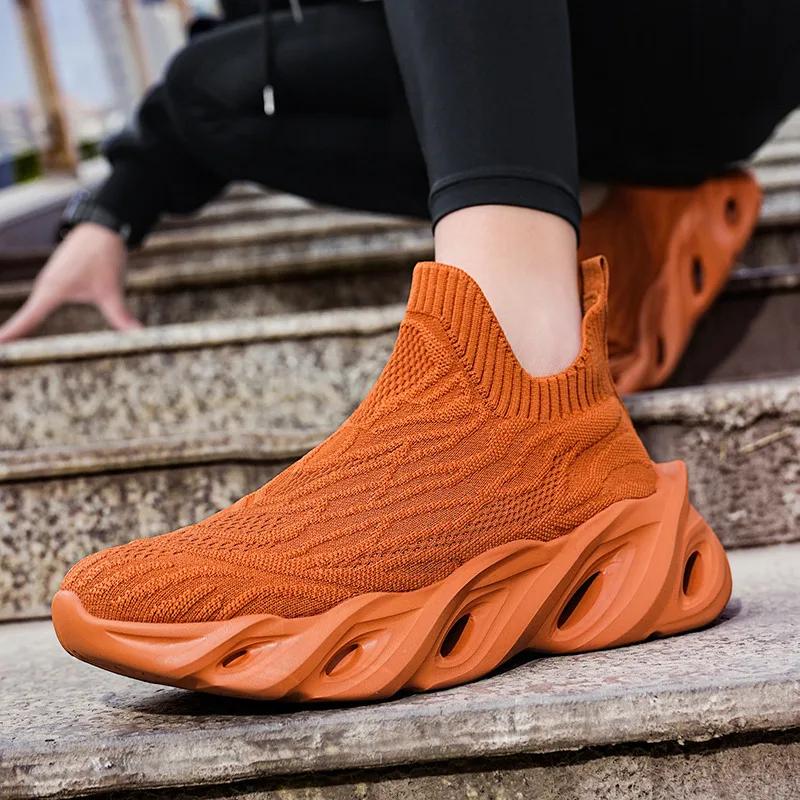 Chaussures de course classiques pour hommes, chaussures de sport unisexes, baskets confortables, cha