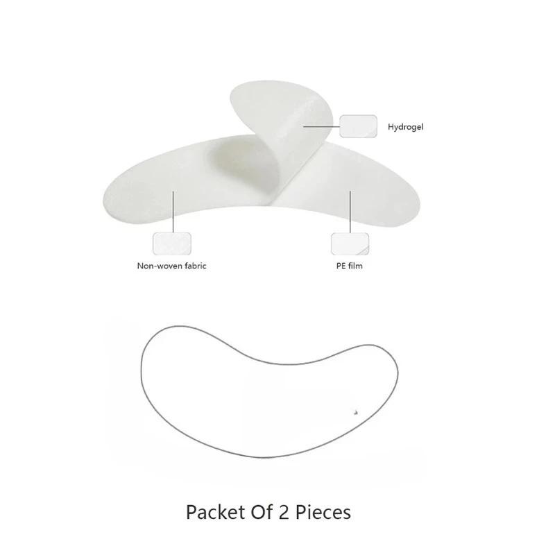 500 pièces en gros Hydrogel Gel patchs pour les yeux pour Extension de cils Eyepads patch de cils ma