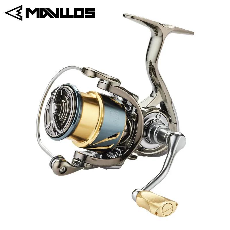 Moulinet de filature de truite Mavllos Chaser, puissance de traînée 15Kg rapport 5.1: 1 moulinet de 