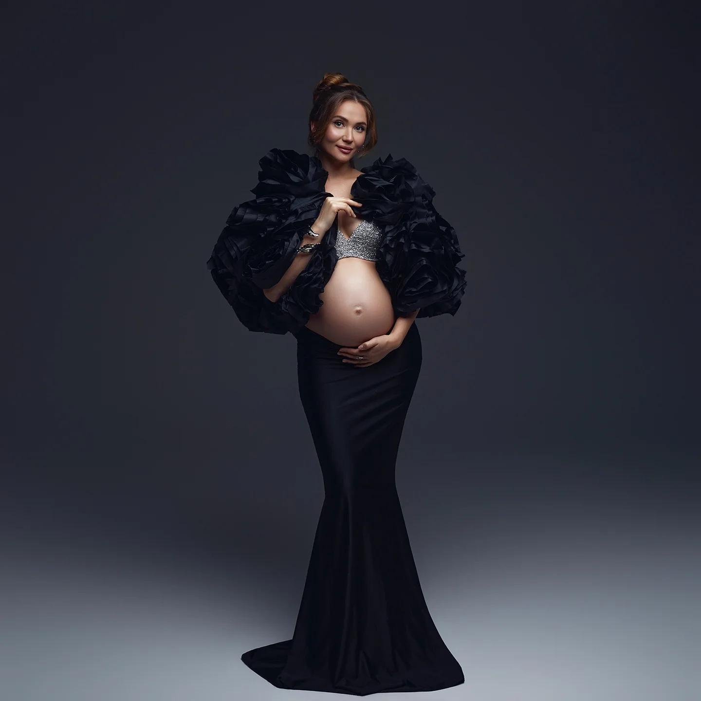 2025 Manteau court superposé à volants noirs de style coréen tendance – Vêtements d'extérieur sculpt