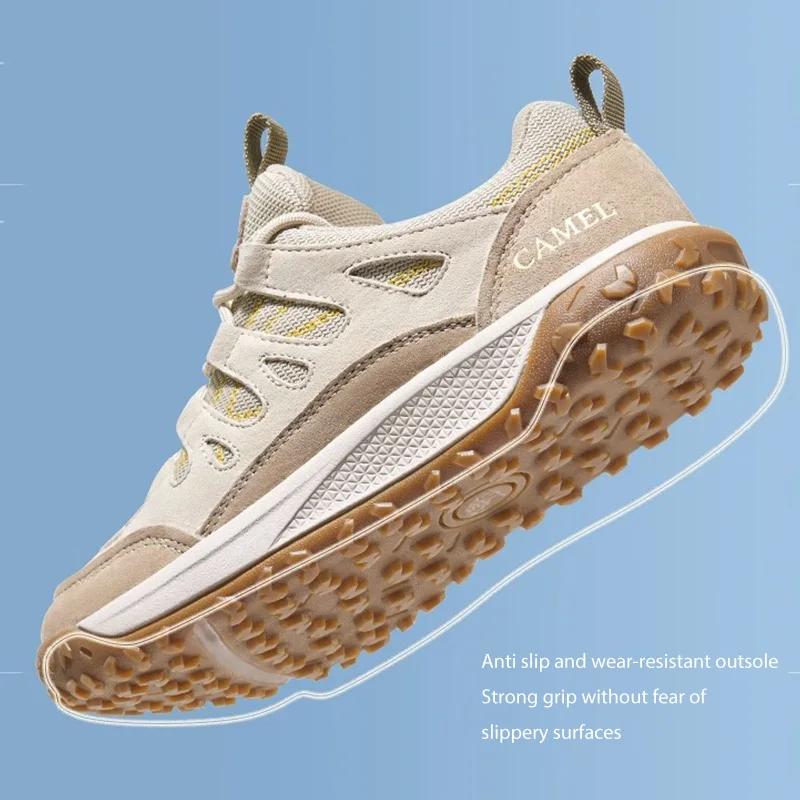 GOLDEN CMAEL – chaussures de randonnée imperméables et antidérapantes pour femmes, baskets de sport 