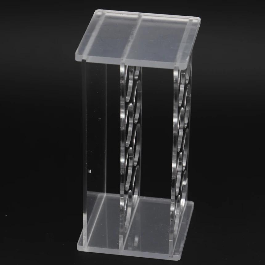 0.2/0.5/1.5/2/5/7/10/15/20/25/50/100ml 24/48/40/96 trous plaque de stockage verre organique PMMA lab