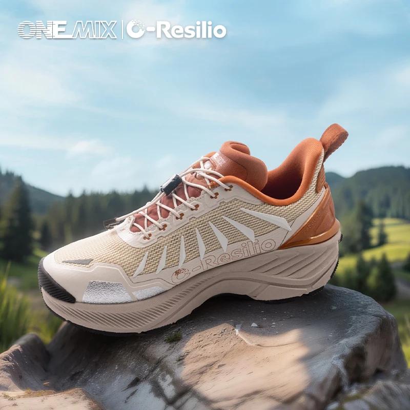 Chaussures de randonnée ONEMIX Outdoor Super Légères et Amorties pour Femmes et Hommes, Antidérapant