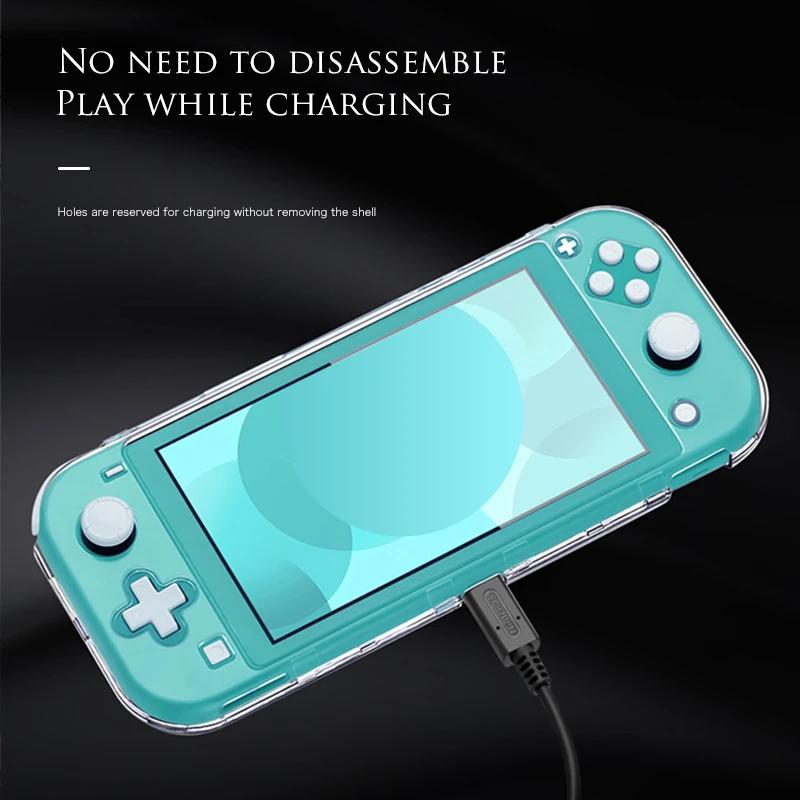 DATA FROG – housse de protection transparente pour Console de jeu Switch Lite, coque en cristal PC t