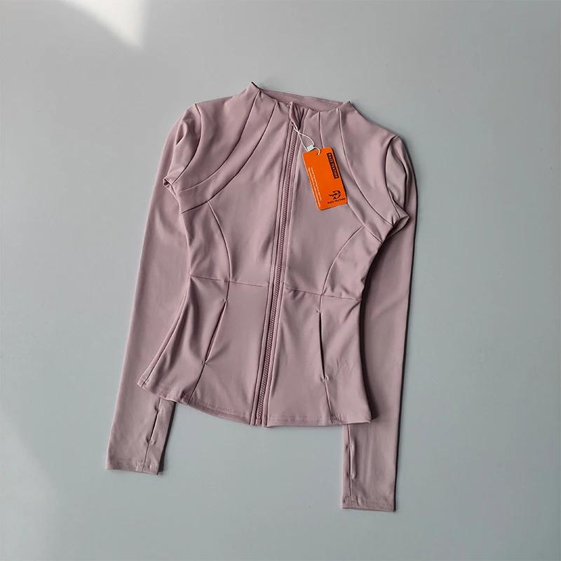 Manteau sport femme coupe cintrée automne hiver - Vêtement professionnel séchage rapide amincissant