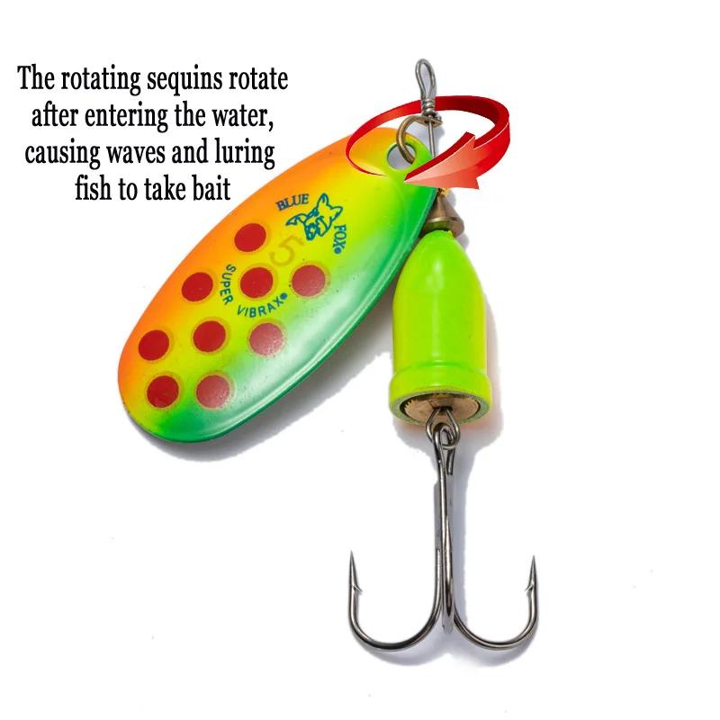 Nouveau leurre de pêche en métal FT 1 # -6 #   5g 6g 8g 10g 16g 19g Spinner appât haute qualité appâ