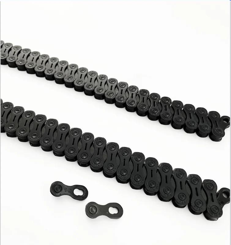 YBouches-Chaîne de vélo de route pour Shimano, SRAM, DLC, JO9, 10, 11, 12s, Speed SLA, Black Hollow 