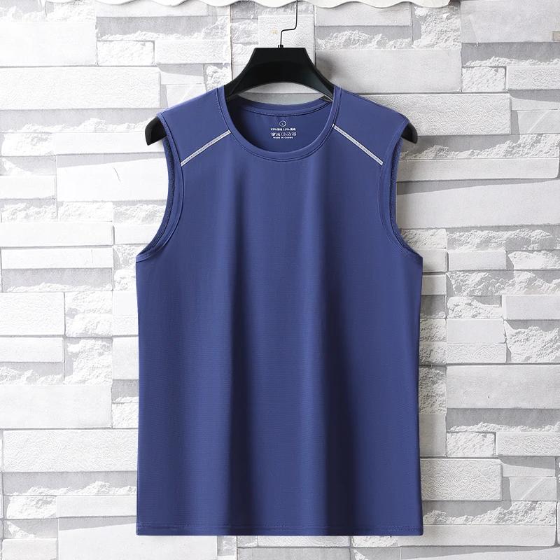 T-shirt d'été Ice inj pour homme, haut doux et confortable, respirant et absorbant la transpiration,