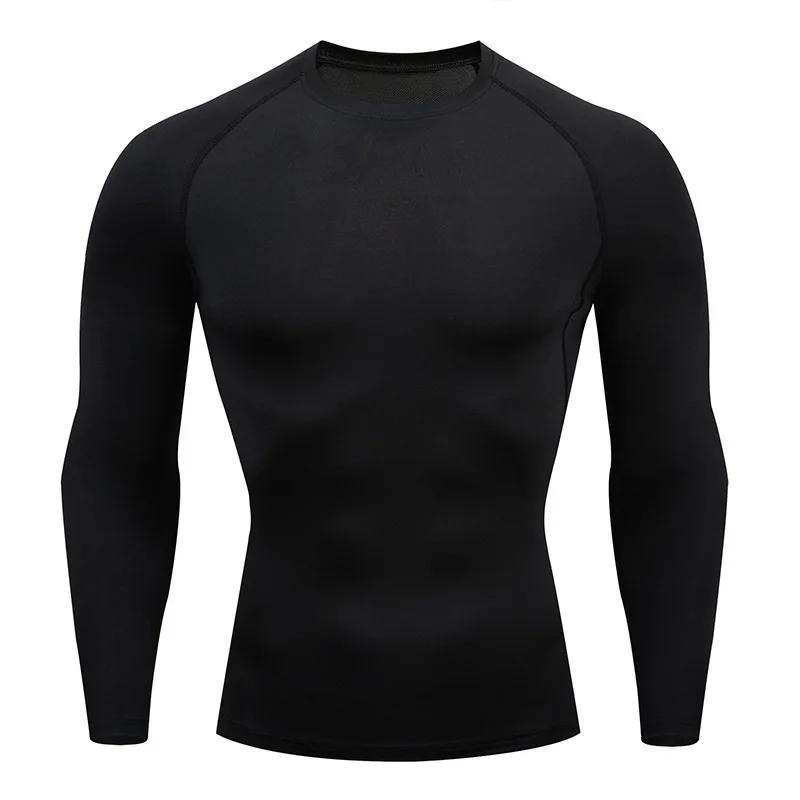 T-Shirt Compression MMA Fitness hommes - Dry Fit haute qualité Gym sport Rashguard complet