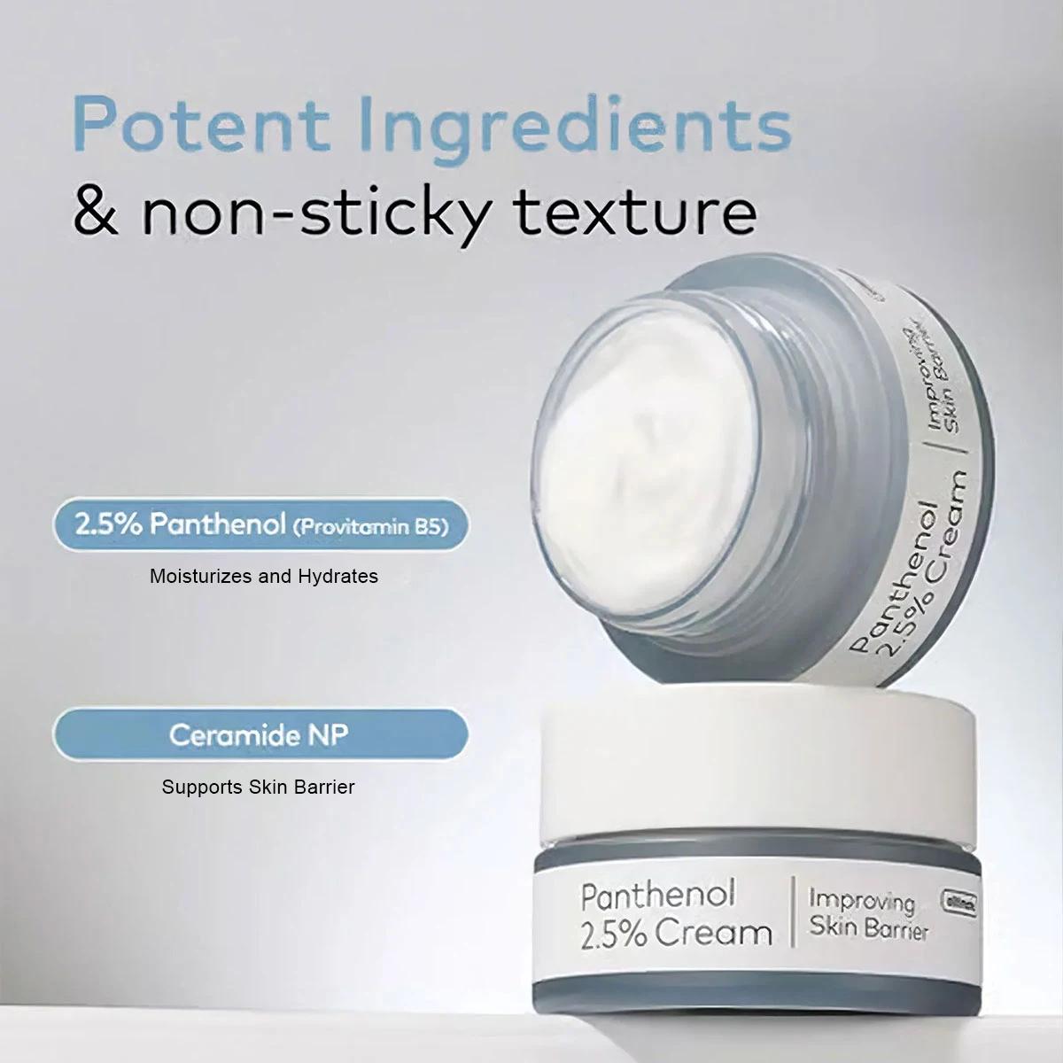 [Soldes] Crème THE FACE SHOP ALLTIMATE PANTHENOL 2.5%, apaisante ​ Hydratant, doux et réparateur de 