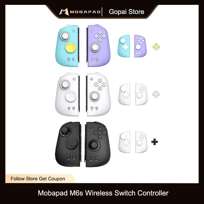 MOBAPAD M6s Gemini contrôleur de jeu sans fil Bluetooth avec manette de détection pour Nintendo Swit
