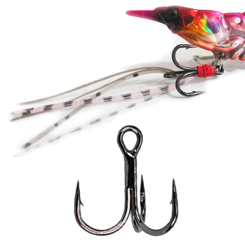 1pc 5g/7g/11g/14g leurres de crevettes à longue portée en métal VIB coulant Wobbler crochets pour br