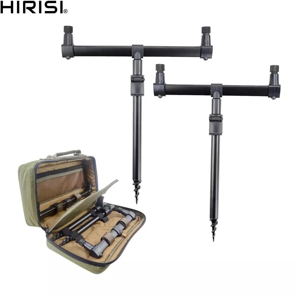 Hirisi Carpe Pêche Sac avec Buzz Bar Carryall Bagages avec Banque Bâtons Tige Pod Taille 20x33x10cm
