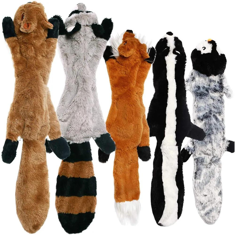 Jouet Animal simulé drôle pour chien, sans farce, avec couineurs, peluche Durable, jouet à mâcher po
