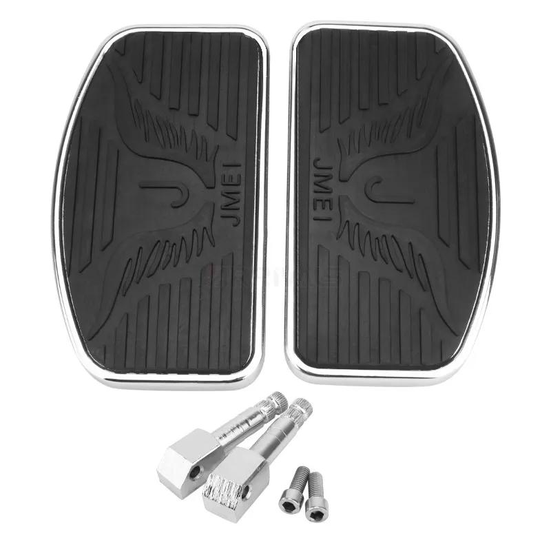 Support de pied large pour conducteur de moto, avant et arrière, Scarpour Honda Shadow, Yamaha Drags