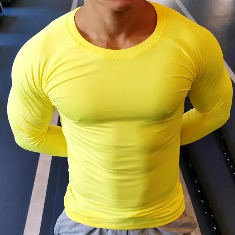 Hommes femmes enfants enfants garçon fille Compression course longue t-shirt Fitness Sport basket-ba