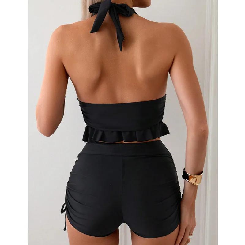 Maillots de bain d'été Tankini ensemble maillot de bain pour femme Push Up pour plage vêtements de n