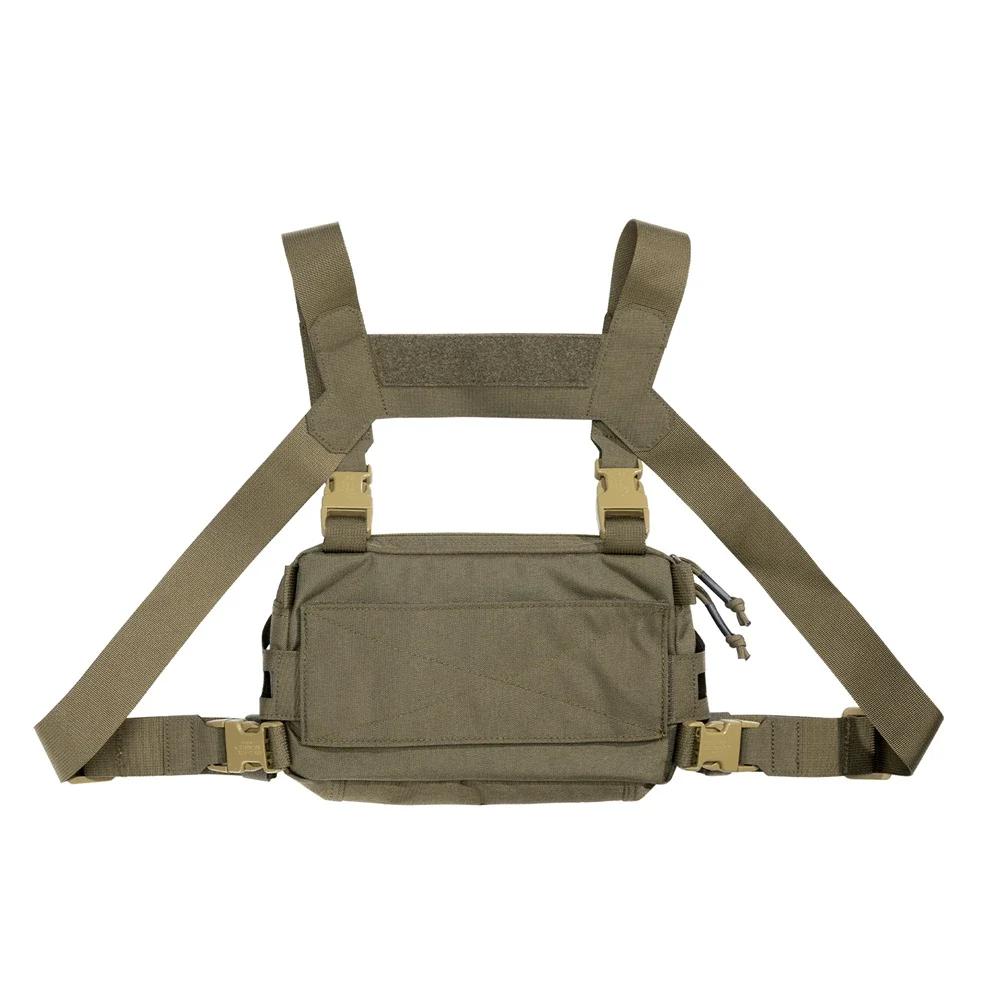 Sacs de poitrine tactiques gilet de chasse Camping en plein air sac à dos à bandoulière hommes sac d