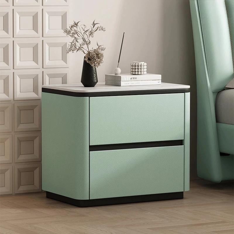 Organisateur bas Table De chevet chambre armoires mobiles tiroirs rangement De luxe Table De chevet 