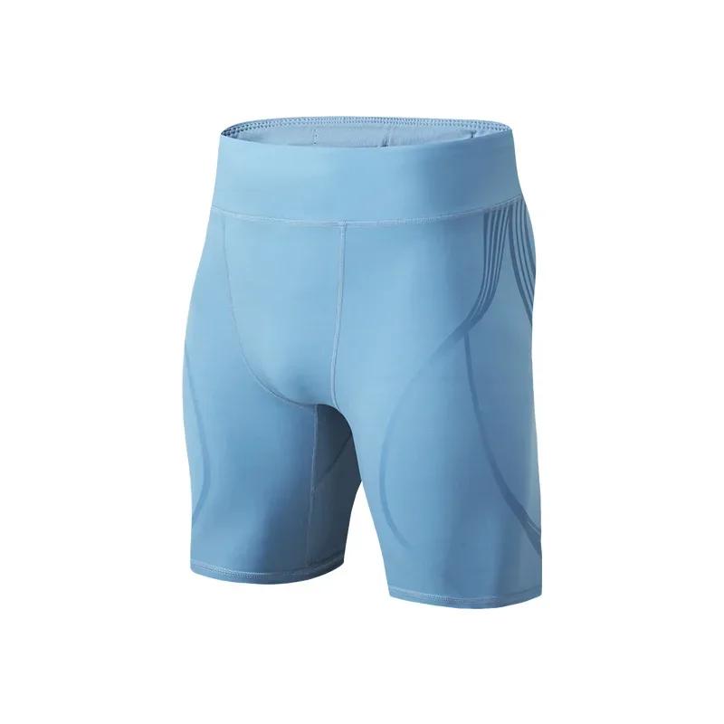 Shorts de sport pour hommes, vêtements de Fitness, Shorts de Compression, de course, d'entraînement,