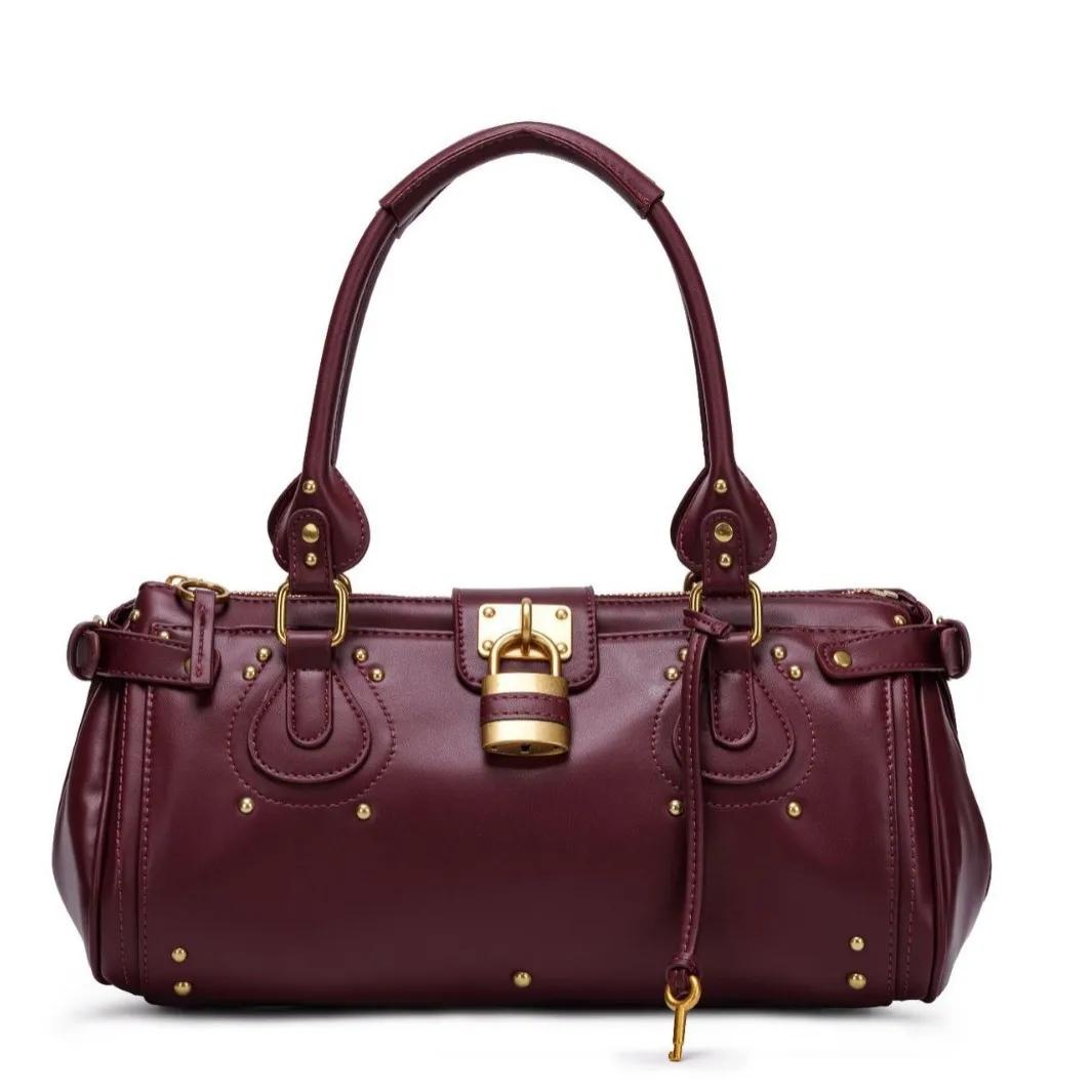 Sac à langer vintage de luxe à la mode, design unique pour femmes, grande capacité, sac à bandoulièr