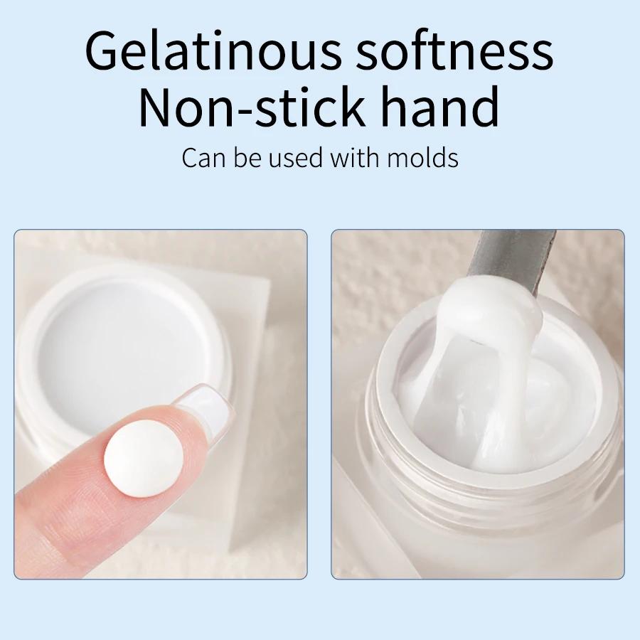 RSNAIL 5g solide sculpté Gel vernis à ongles antiadhésif main moulage Gel tremper UV/LED Nail Art cl