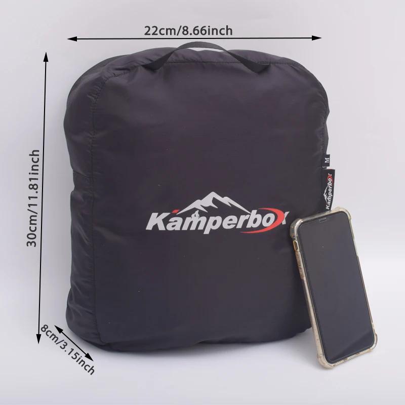 Pantalon d'hiver homme Kamperbox en duvet - Pantalon de randonnée hiver chaud et imperméable pour activités outdoor