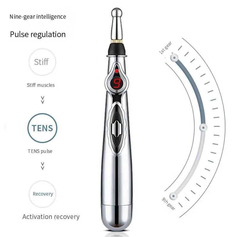 Stylo d'acupuncture électronique, soulagement de la douleur, Point de Massage, énergie méridienne, m