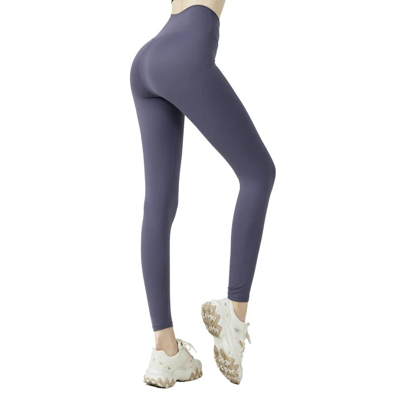 Sensation nue Yoga Leggings fesse levage sport serré poches cachées à la taille gymnastique Fitness 