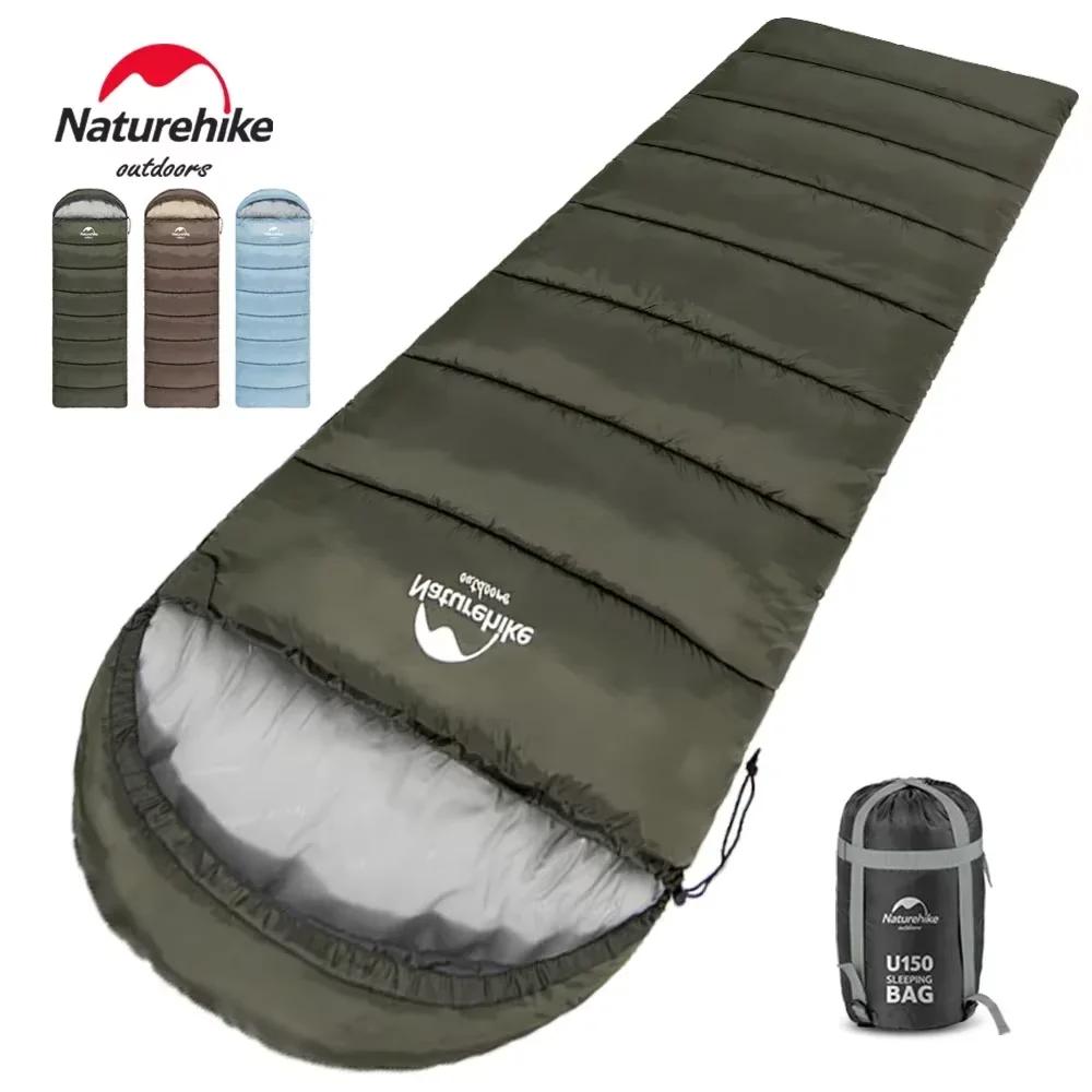 Natureifa-Sac de couchage ultraléger, enveloppe portable compacte, couette en coton, voyage en plein