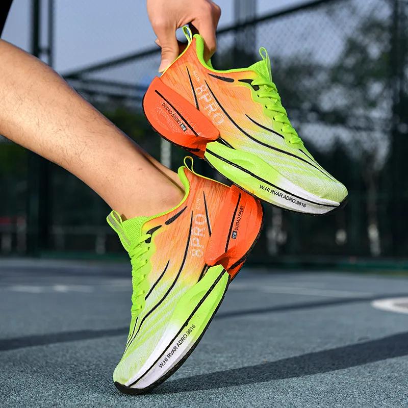Nouvelles chaussures de sport pour hommes 2026, chaussures de course, marathon, respirantes, légères