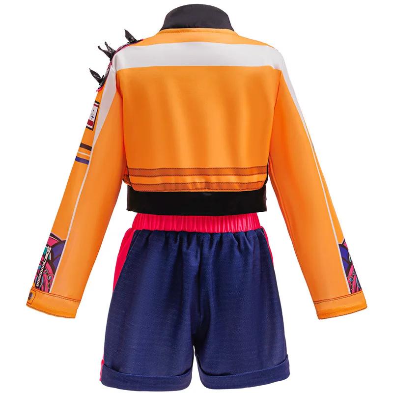 K-POP sorcière chasse escouade Lumi Cosplay ensemble de costumes fille Anime Kpop Style Halloween ro
