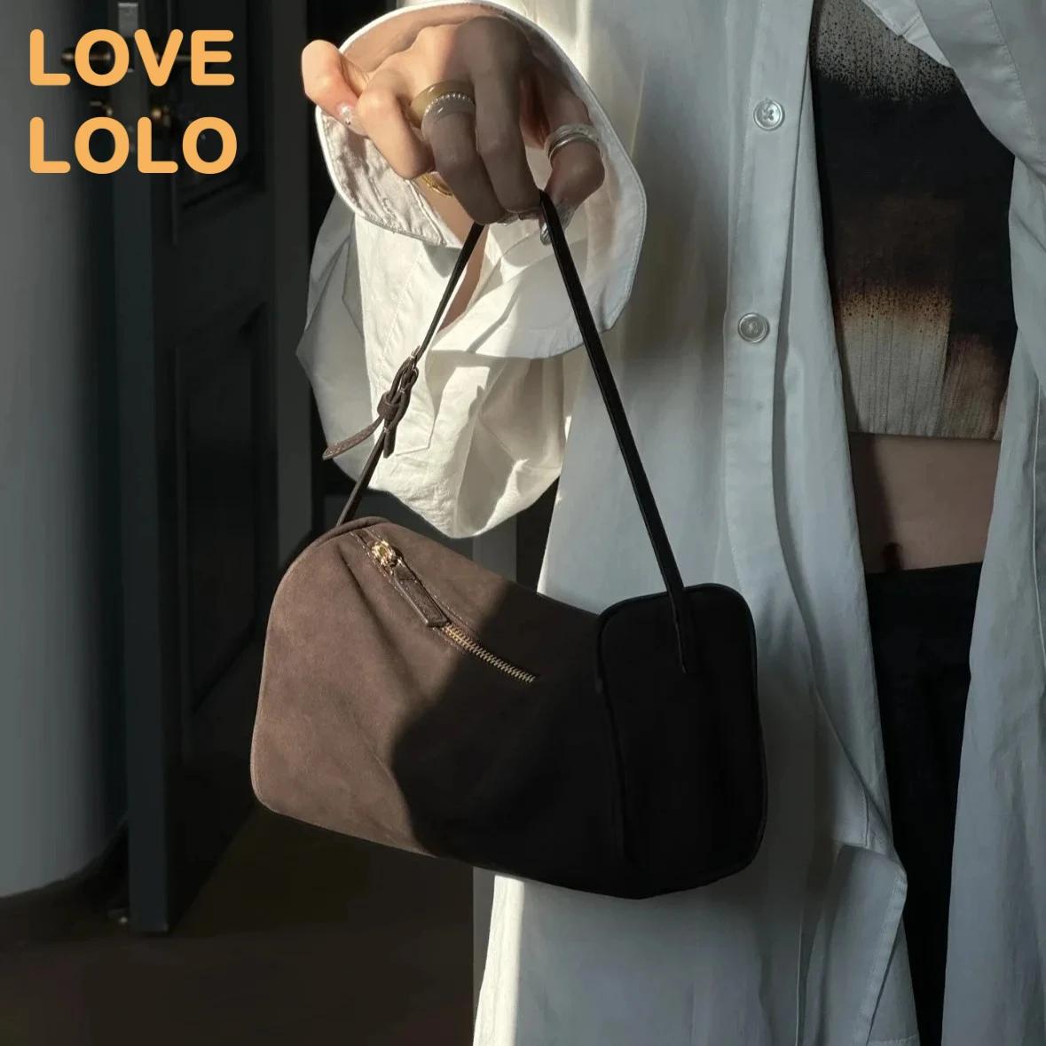 2025 nouveau luxe 90s porte-stylo sac véritable peau de vache souple et daim Mini sac à bandoulière 
