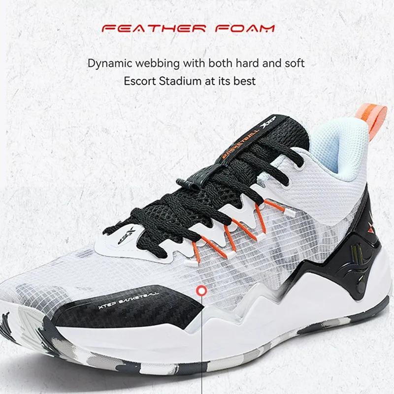 Xtep JLIN-TEAM chaussures de basket-ball pour hommes été résistant à l'usure chaussures de sport pou