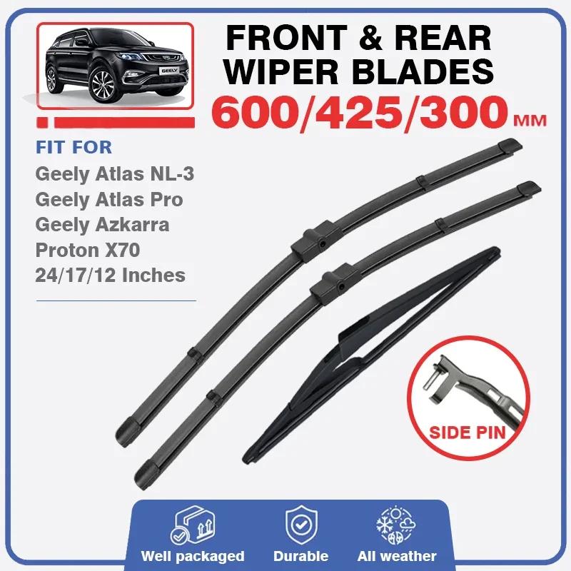 Essuie-glace avant et arrière pour Geely Atlas NL-3 Azkarra Atlas Pro Proton X70, accessoires pour p