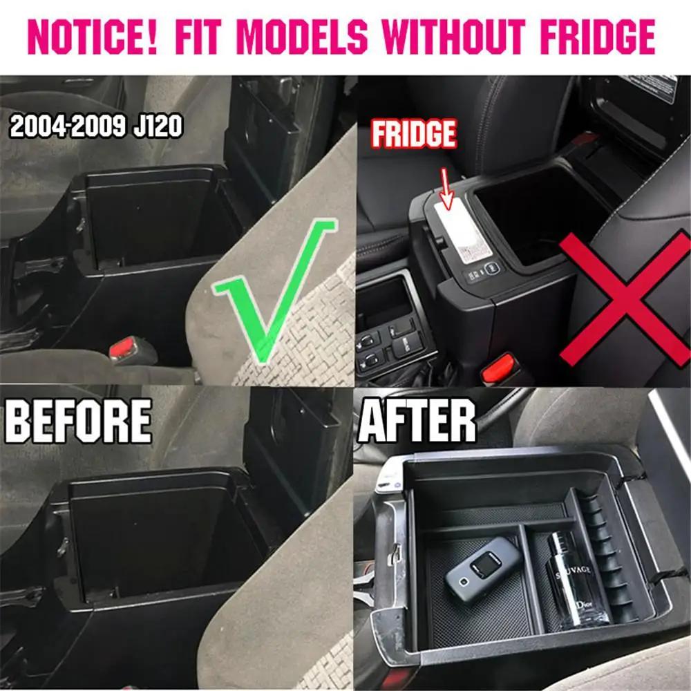 Boîte de rangement pour accoudoir de voiture, accessoires pour Toyota Land Cruiser Prado 120 150 FJ1