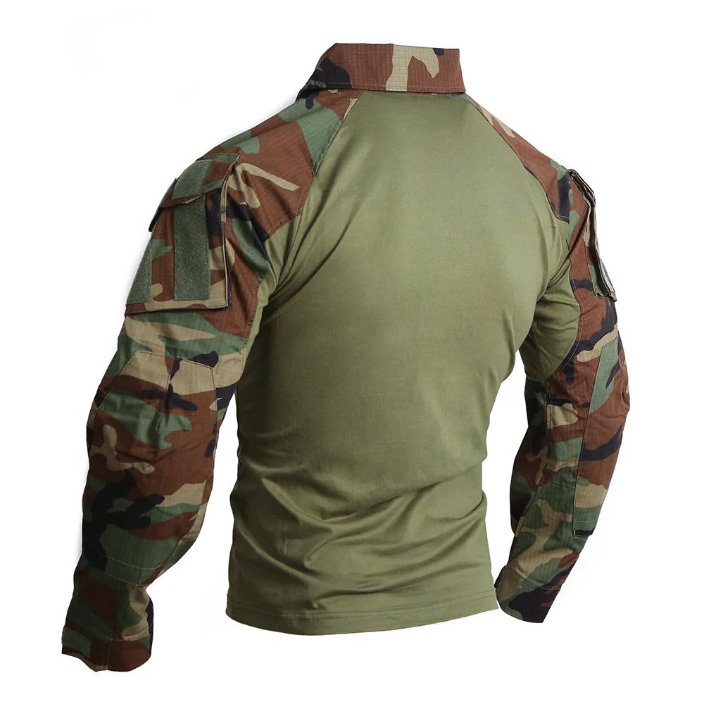 Emersongear tactique G3 chemises de Combat hommes Gen3 hauts camouflage T-Shirt à manches longues ch