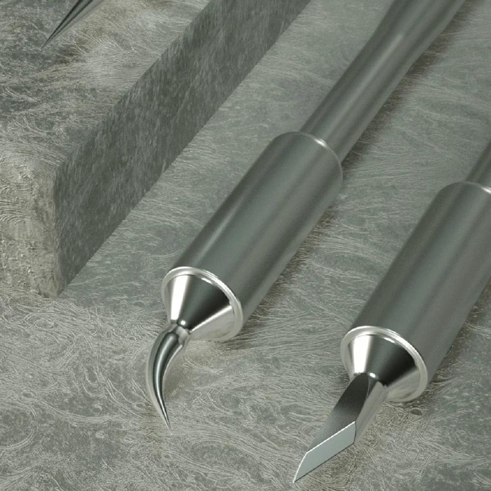 MÉCANICIEN-Pointe de fer à souder en cuivre, série C245, type de chauffage externe, précision électr