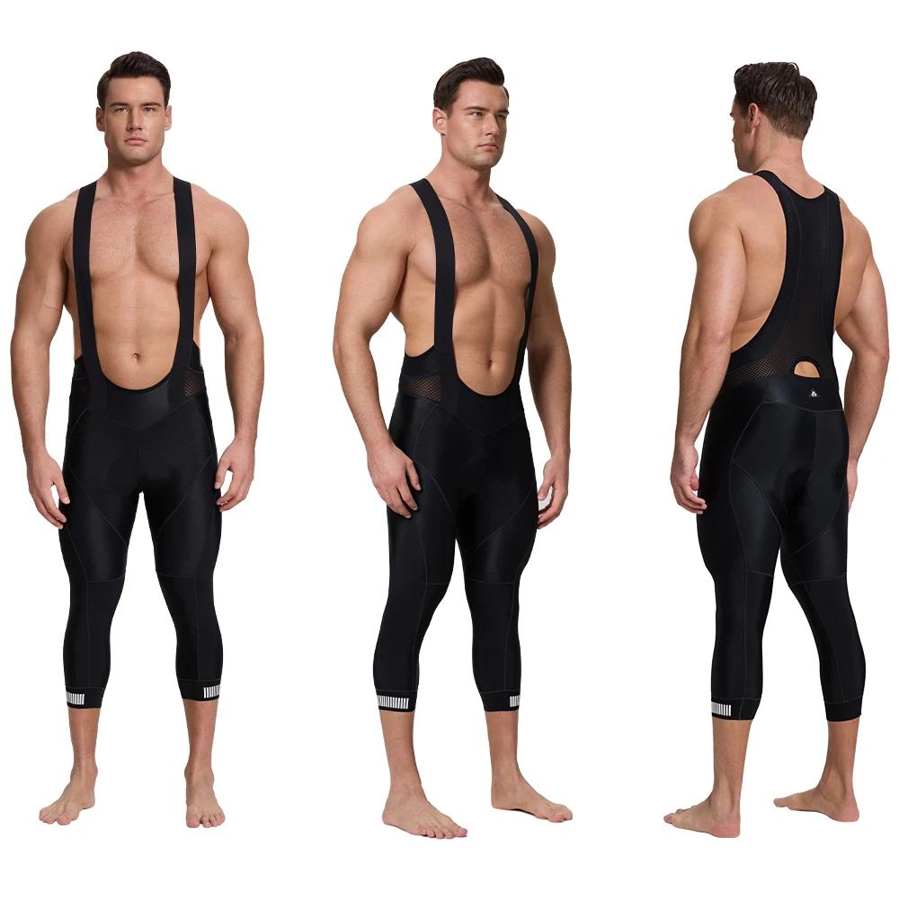 RION – Shorts de cyclisme pour hommes, pantalons de motard sur route Pro, vtt, rembourré, collant de
