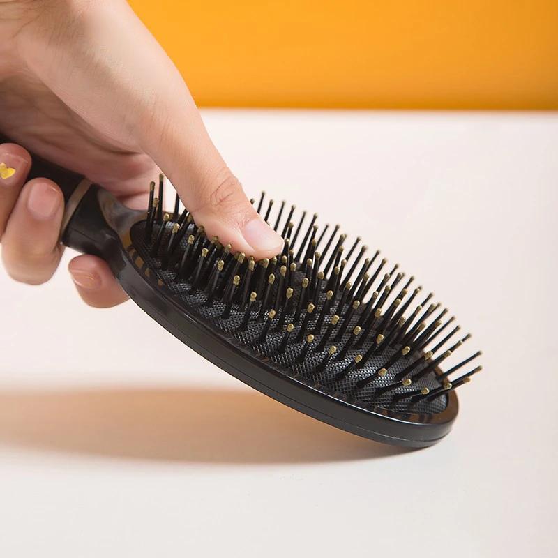 Peigne antistatique à airbag, Massage en plastique, brosse à cheveux antistatique, soins pratiques, 