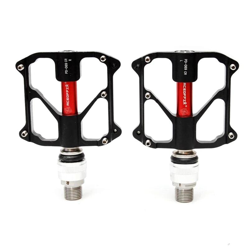 MKS PD069 Aceoffix pédale à dégagement rapide pédale en alliage d'aluminium pour vélo pliant Brompto