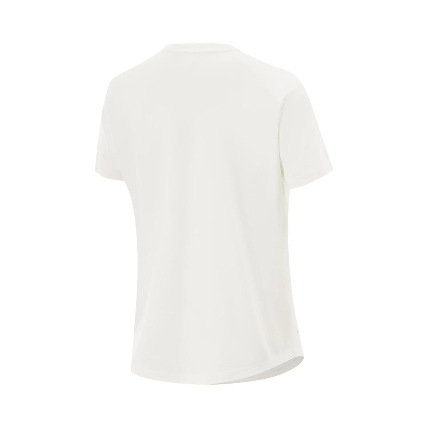 Li-ning T-shirt de Fitness d'entraînement pour femmes au taux sec 43% Viscose 41% Nylon 11% Modal 5%