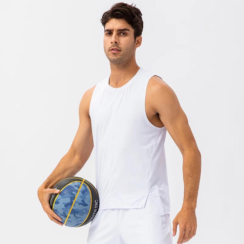 Glaçure de course ample pour homme, maillot de sport respirant, couche de base d'entraînement, haut 