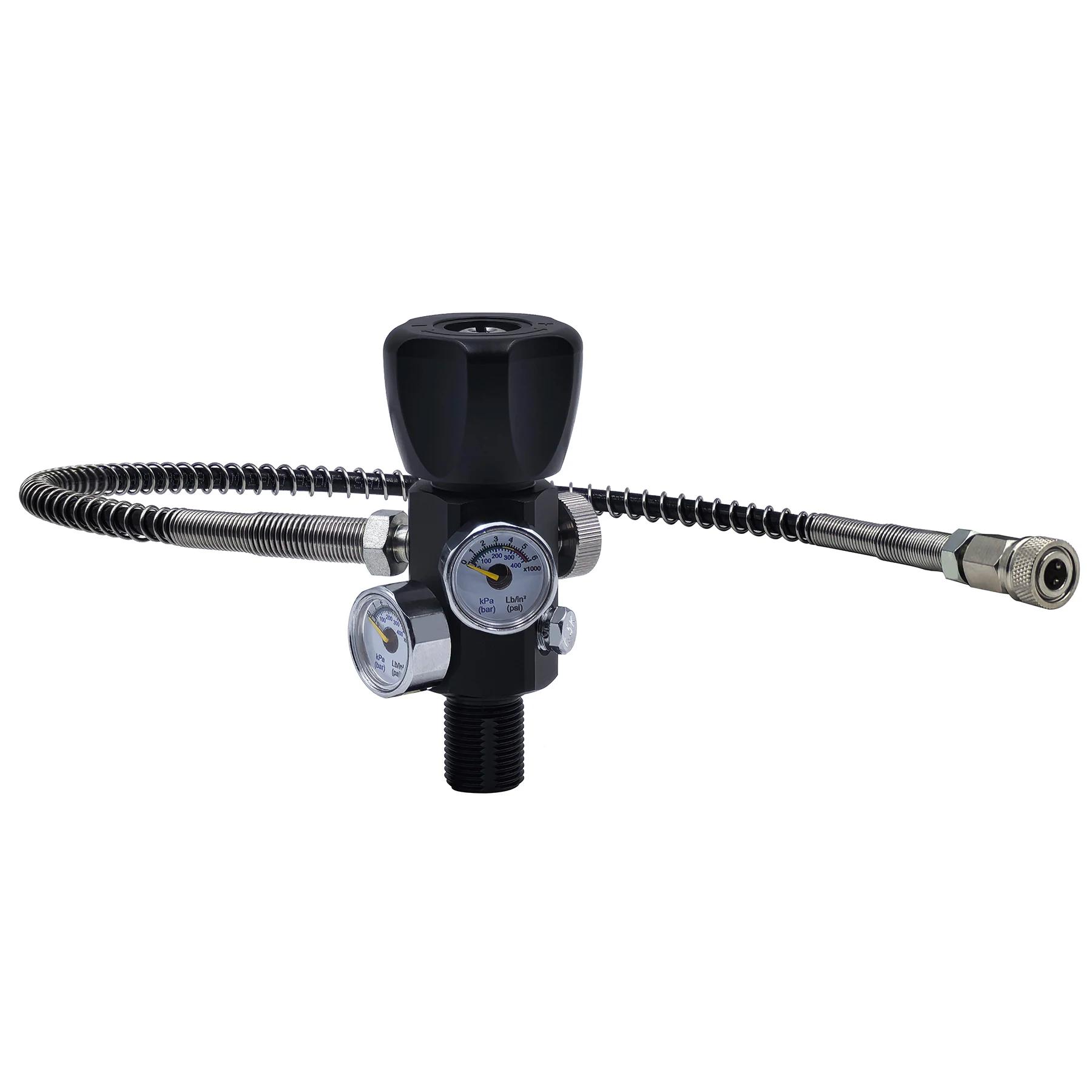 Adaptateur de plongée à Valve DIN avec jauge, Station de remplissage de réservoir, recharge pour rés