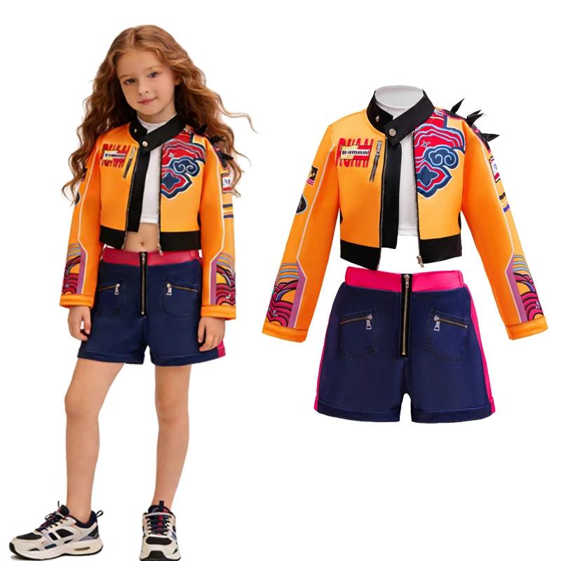 Ensemble de vêtements Cosplay pour filles, 3 pièces, K-POP, mode coréenne, costumes pour filles, Cos